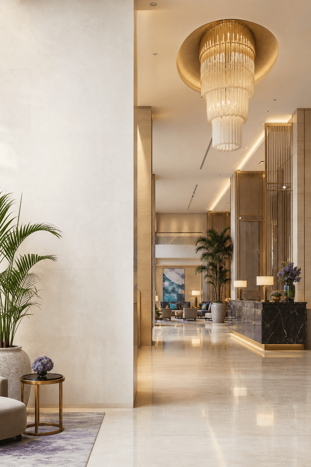 Hotel lobby