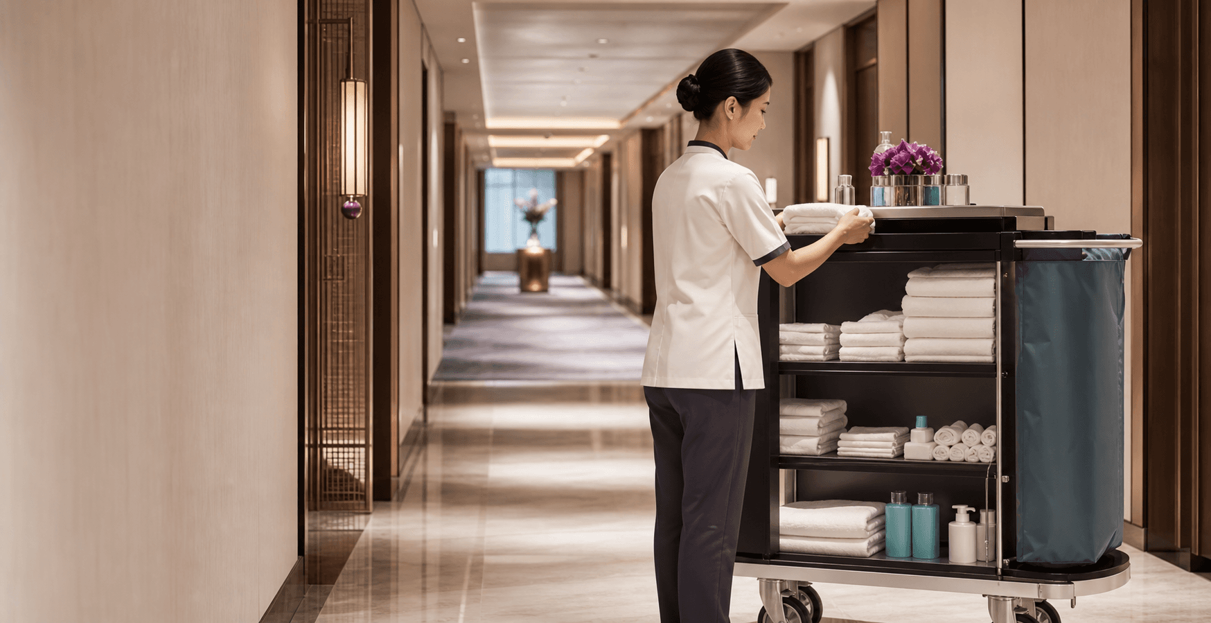 Housekeeping corridor